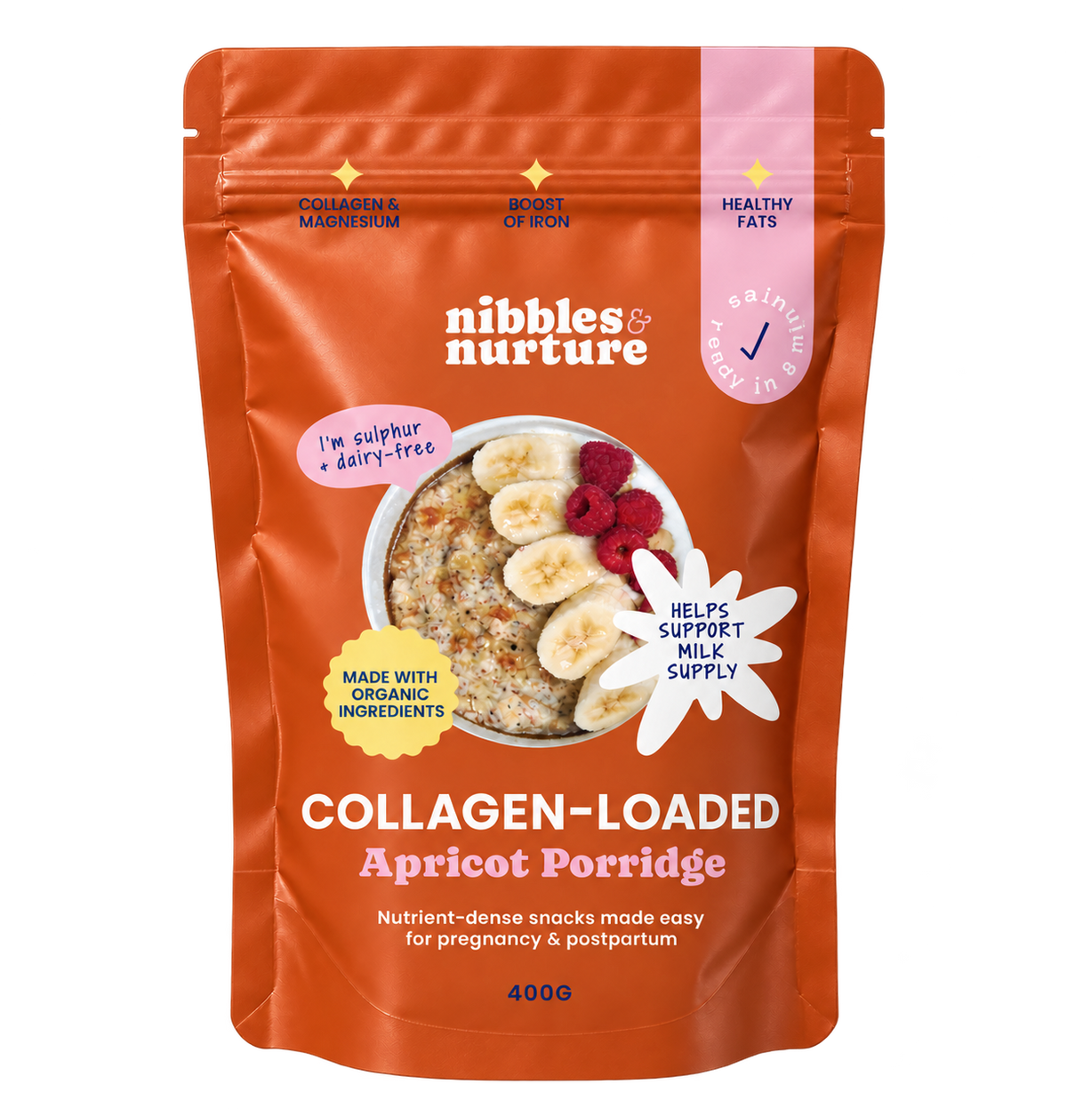 Collagen Loaded Apricot Porridge